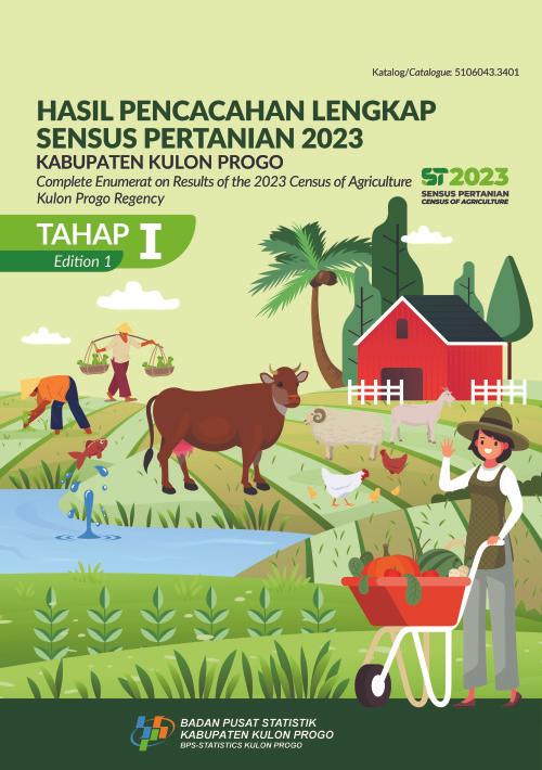 Hasil Pencacahan Lengkap Sensus Pertanian 2023 Tahap 1 Kabupaten Kulon Progo